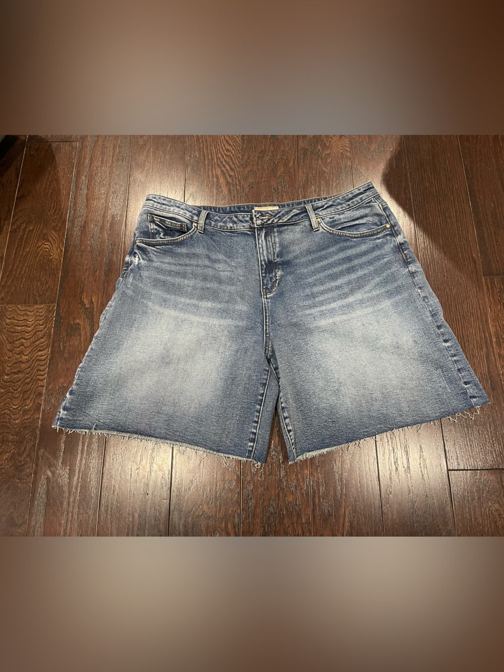 Kut From The Kloth Denim Shorts Size 18 High Rise Hailey Bermuda
